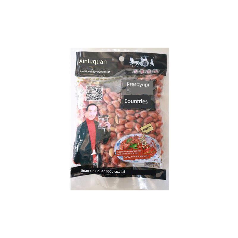 新鹿泉老醋花生280g*9袋即食小吃休闲小吃小吃花生山东特产