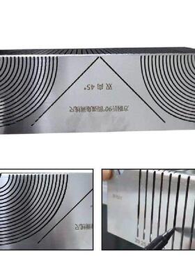 90 Degree Multi-func Square Tube Rounded Corner Ruler