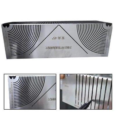 90 Degree Multi-func Square Tube Rounded Corner Ruler