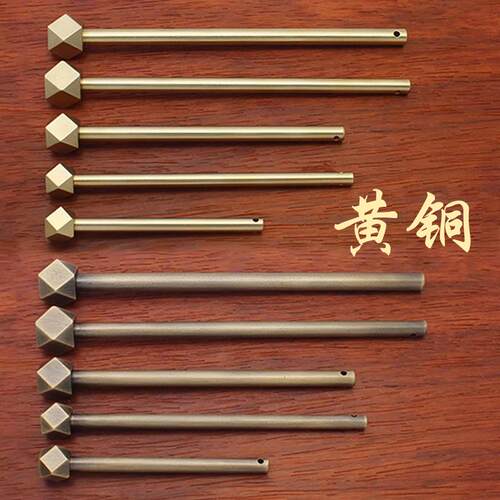 中式家俱柜门插销门栓插锁直条圆形书柜锁插别头插杆钥匙锁插棍彷