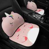 奇瑞小蚂蚁车载电热垫保暖加热坐垫冬季 饰摆件 毛绒qq冰淇淋usb装