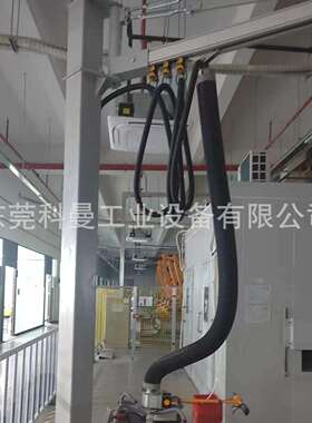 直臂式气管吸吊机汽车玻璃家具搬运码垛上料机KBK轨道提升吸吊具