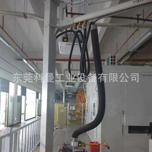 直臂式气管吸吊机汽车玻璃家具搬运码垛上料机KBK轨道提升吸吊具