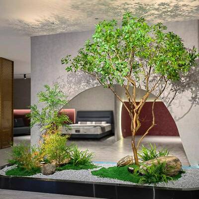 醉木造仿大真绿植景室仿真马醉内外型假树橱窗装饰场景布马置仿生