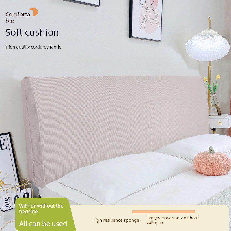2024网红休闲灯芯绒床头软靠背大靠垫B&B榻榻米沙发靠垫