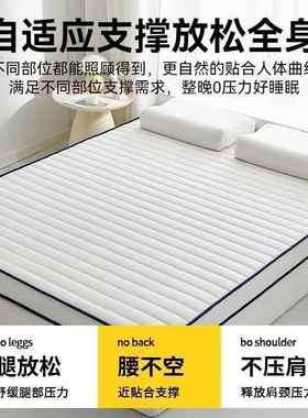 床垫软垫榻宿舍铺底FST租房厚垫被褥子单榻加米垫底学生双人亚马