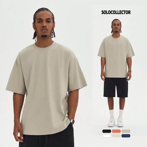 1801 6 5oz Garment Dye Crew Neck Shirt The T