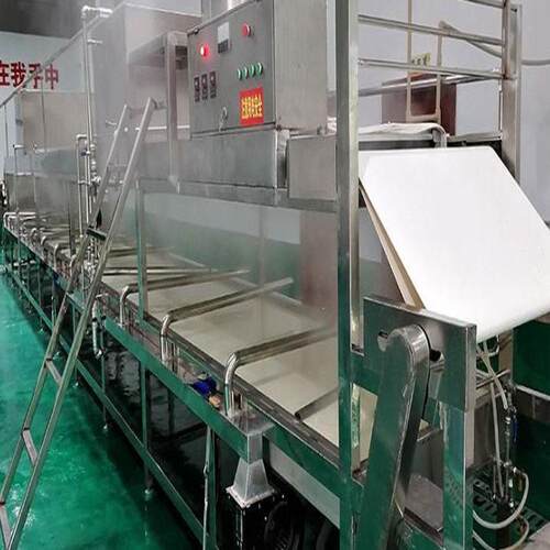 鑫丰腐竹油皮机器设备厂家 数控腐竹生产线 自动揭皮烘干
