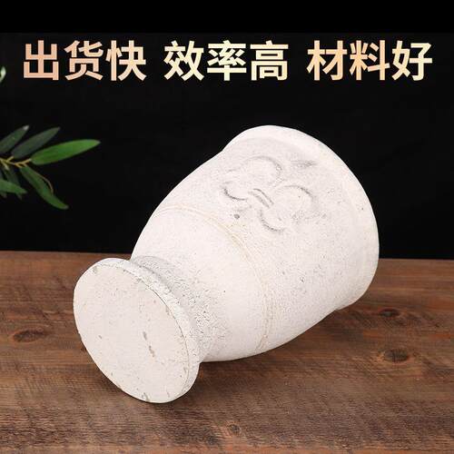 新款复古做旧花盆件花园纯庭院家居阳台装花摆瓶饰LWC手工制作花