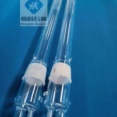 石英仪器 石英磨口管 石英磨口试管 石英实验室玻璃管