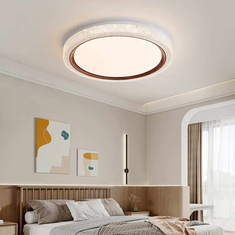 卧室吸顶灯卧室灯现代简约新款北欧灯具轻奢房间灯主卧灯