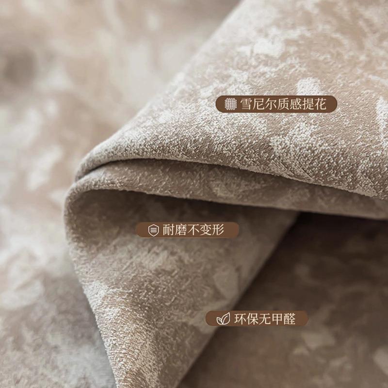 高克重法式唐顿庄园复古风窗帘卧室全遮光2025新款雪高克重法式唐