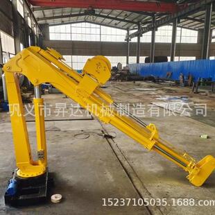 机械1 液压车载吊机全液压随车吊液压提升机 5t12v24v货车改装