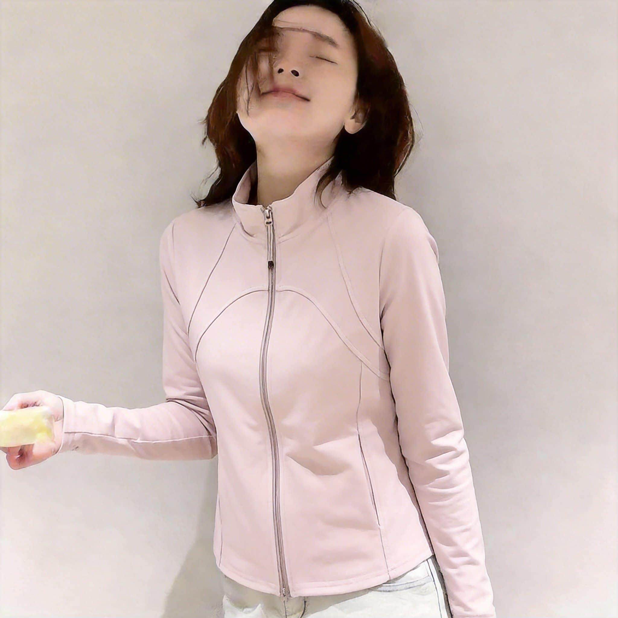 韩版简约线条立领拉链卫衣外套女2026春季小个子修身显瘦短款上衣