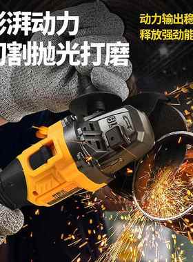 严选德国阿斯614兰20锂V电角磨机手持无刷0强劲切磨ASL1-02套餐