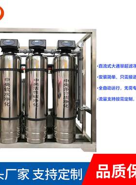 2T/H吨每小时全屋净化整体净化超滤设备酒店家庭厨房净水设备