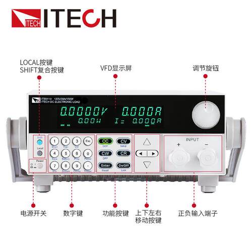 ITECH艾德克斯 IT8500+系列可编程直流电子负载