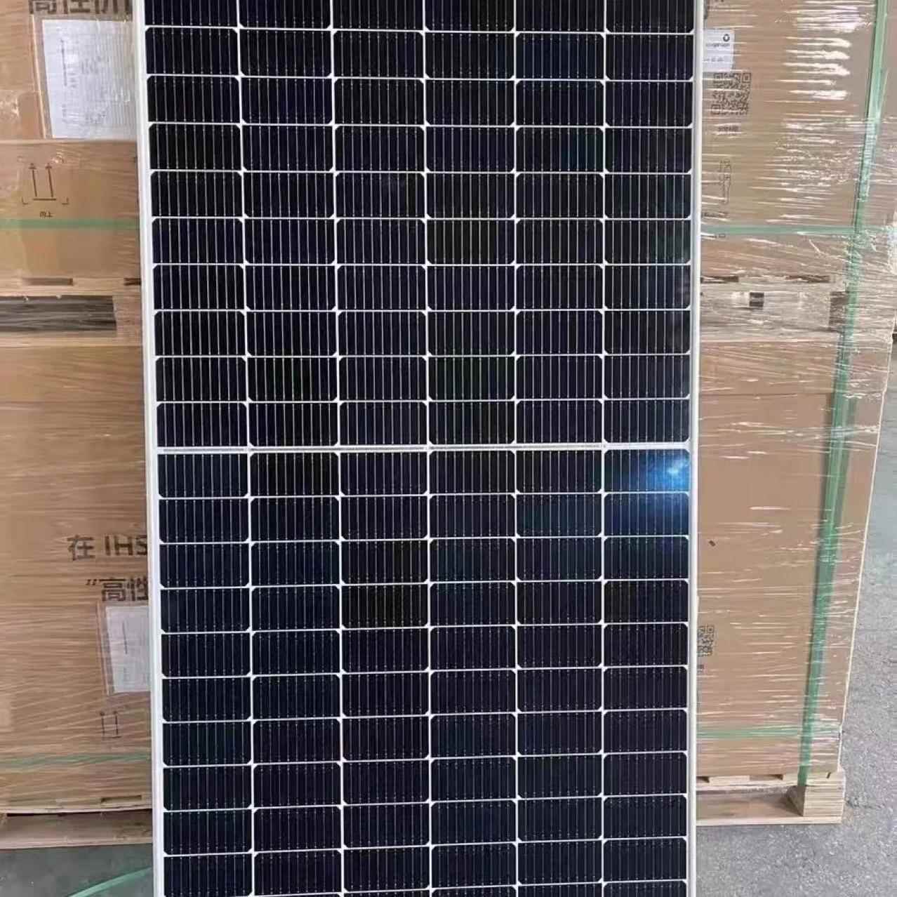 阿特斯580w585W595W单面原厂正A级原厂质保光伏太阳能电池板