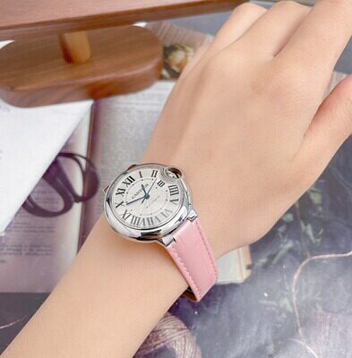 一口价[9.8新]卡地亚蓝气球系列自动机械女表W6920085