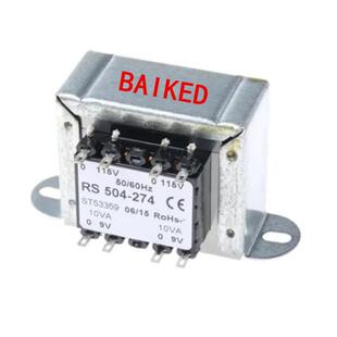 RS 504-274 PRO 20VA 2输出 变压器 115Vac 230Vac输入 9V