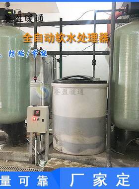 湖南厂家全自动软水器双罐双阀一体化工业软化水设备除垢机