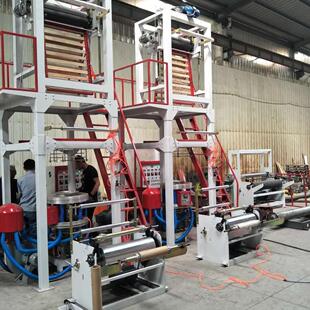 PE塑料袋设备机器 高低压吹膜机 供应 单螺杆单机头900mm吹膜机