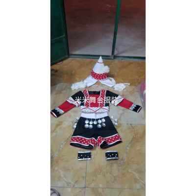 正品制少数民族服饰订哈尼舞族木套屐服装装不含鞋