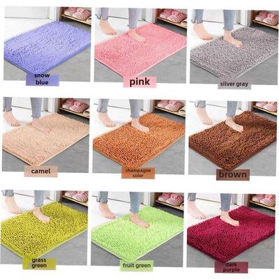 Plush Bathroom Rug Bath Mat Floor Rugs for Tub Shower Carpet