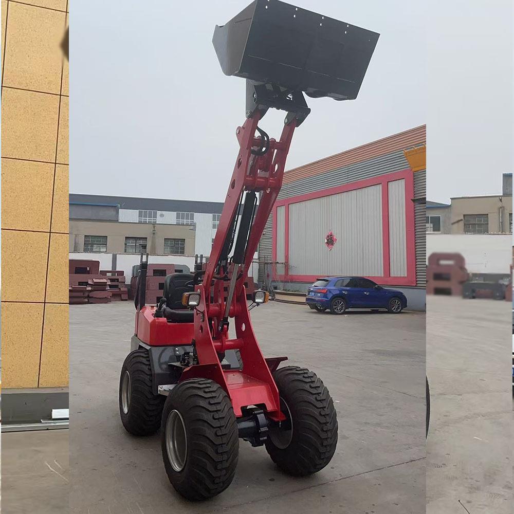 座驾小型装载机货物装卸搬运农场养殖场建筑工地清理迷你装载机