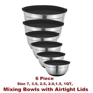 Mixing Bowls Metal Nesting Storage Bowls Mixing Serving