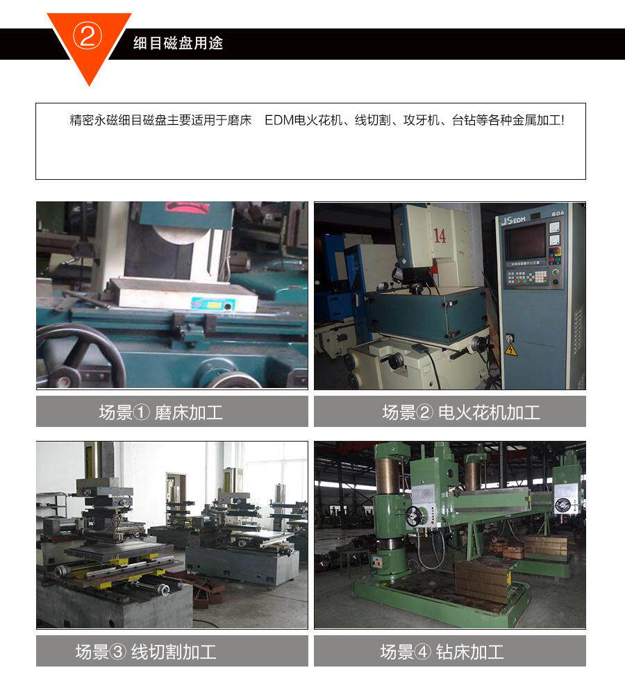 Присоска 厂家生产30*50细目永磁吸盘精密机械设备五金配件机加工模具专用