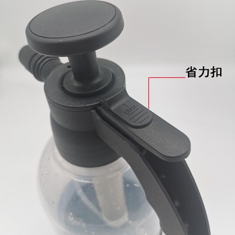 新款直销气压式耐酸碱透明喷壶 自洁素机头水汽车美容装潢用 园艺