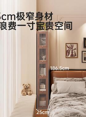 书架落地置物架实木体墙收一纳绘格本客厅飘靠窗子展GL8162示柜小