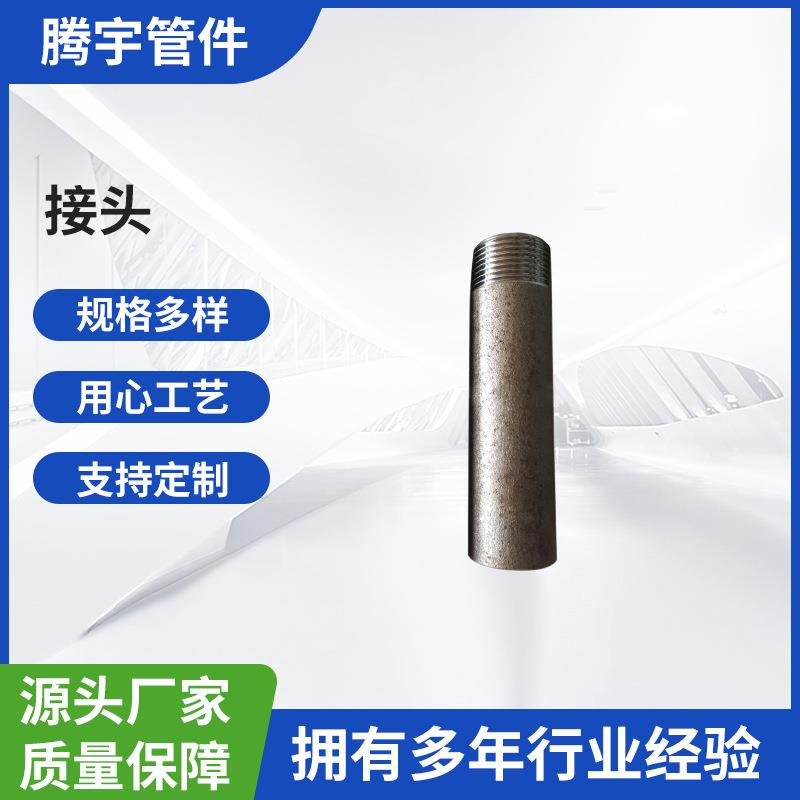 厂家供应螺纹短管接头单头外丝短节双头丝短304316L20#水管