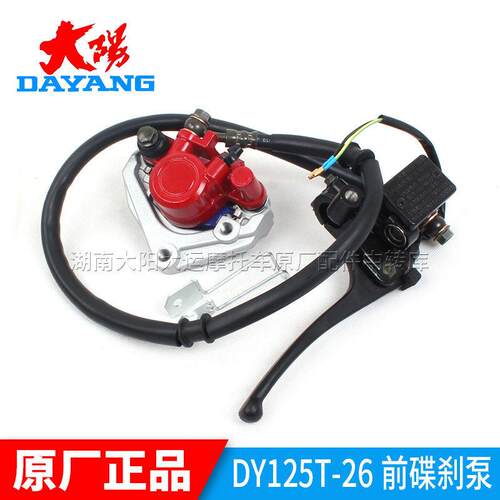 大阳摩托车原厂配件DY125T-26/26M/100T-6格格前碟刹泵制动刹车泵