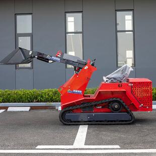 铲车装 履带式 全地形工程搬运破碎前铲装 载机 双缸滑移装