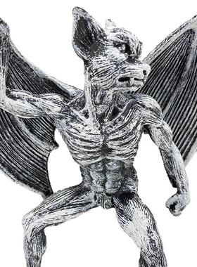 哥特式恶魔天使摆件树脂工艺品花园家居客厅装饰天使雕像车载摆件