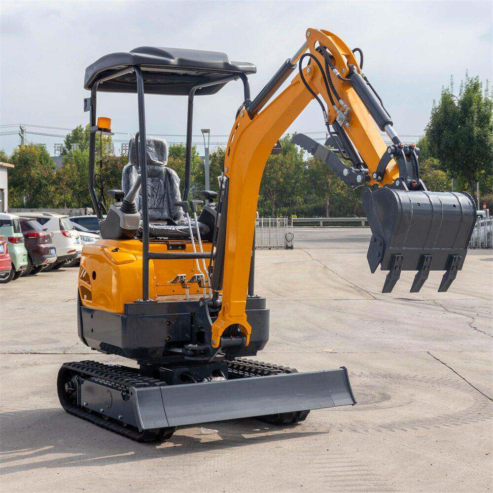 海拓1.8吨MiniExcavator木箱出口欧美EPA花园施工多功能挖掘机