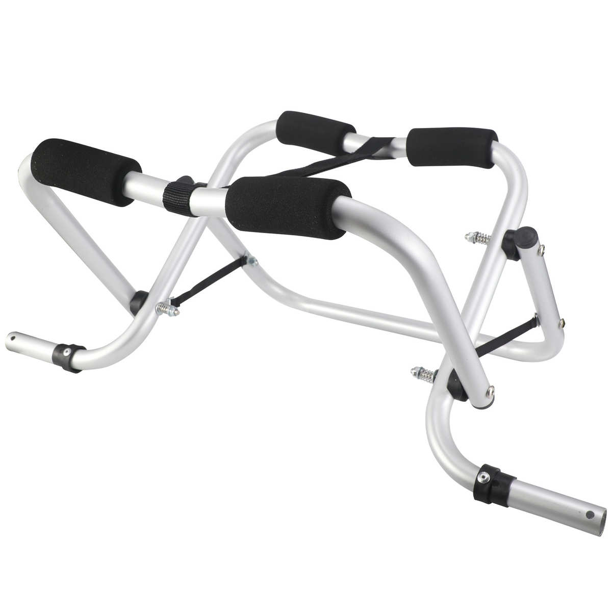 铝制四管便携式折叠拖车 10寸空心轮皮划艇拖车 独木舟推车