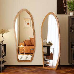 试穿衣 中风穿衣镜异形镜身镜网红家用落地镜女古生子卧室壁挂全式