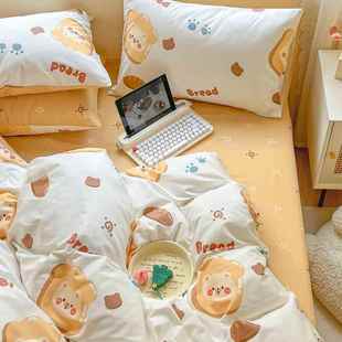 小碎花纯棉被套单件150x215单双人180x200x220x230春秋全棉被罩