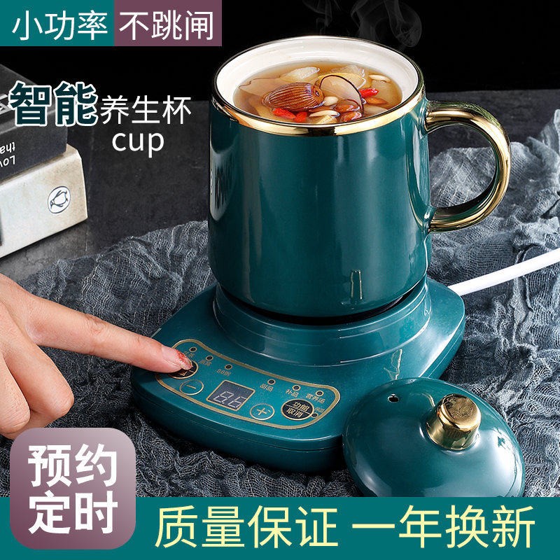 迷你办公室电炖杯迷你电炖锅办公室花茶壶多功能便捷式煮粥杯BB粥