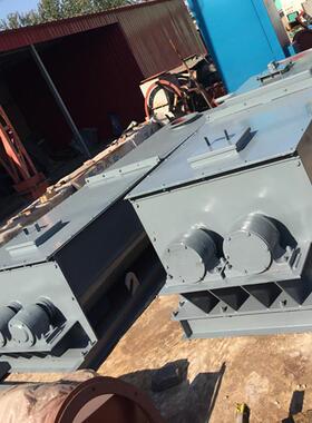 现货双轴粉煤灰加湿机输送设备双轴加湿搅拌机粉尘加湿机