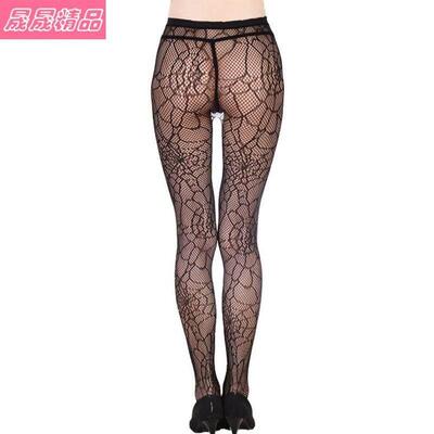 Transparent fishnet stockings pantyhose
