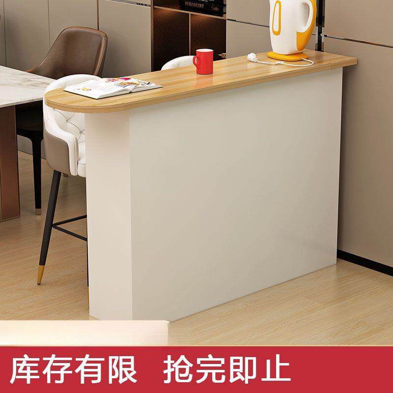 吧台桌家用小户型现代简约多功能客餐厅隔断柜厨房吧台餐边柜轻奢