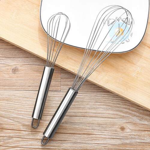 Stainless Steel Manual Egg Beater, Commercial Egg and Cream