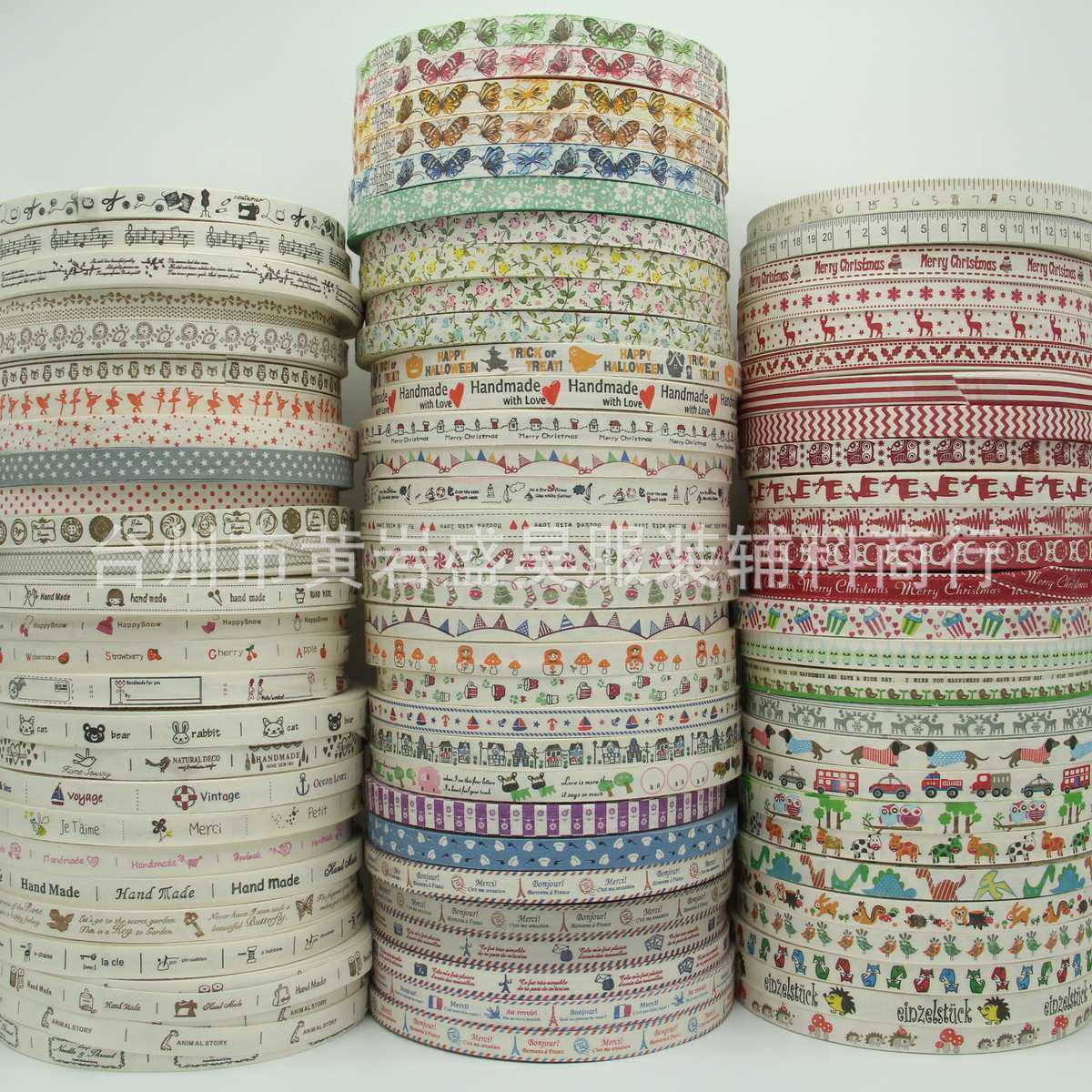 1.5cm平纹印花棉带 全棉印花平纹商标带 纯棉花纹布条 15mm包边带,纺织面料/辅料/配套,织带/丝带/缎带,淘宝优惠券,粉丝福利购,淘宝优惠卷