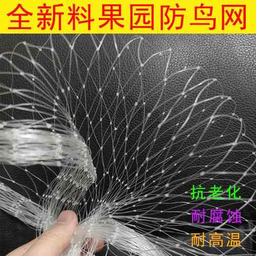 果园防鸟网大棚防鸟果树防鸟用的网樱桃树丝网阳台防鸟用拦鸟天网