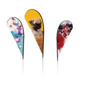 沙滩旗直供双面喷印室外广告宣传活动展会宣传展览户外沙滩旗