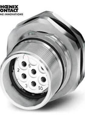 菲尼克斯设备连接器，板后安装CA-06S1N12HZ00-1619851电气联接德